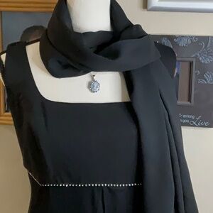 Dave & Johnny by Laura Ryner Black Formal Dress